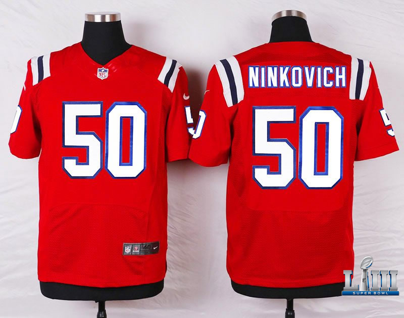 2019 New England Patriots Super Bowl LIII elite Jerseys-040